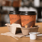 [1,000 ct] 8 oz Paper Coffee Cups | Coffee Print | 80 mm - Image 4