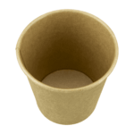 [1,000 ct] 10 oz Paper Coffee Cups | Kraft | 90 mm - Image 6