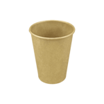 [1,000 ct] 12 oz Paper Coffee Cups | Kraft | 90 mm - Image 2