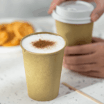 [1,000 ct] 12 oz Paper Coffee Cups | Kraft | 90 mm - Image 3