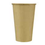 [1,000 ct] 16 oz Paper Coffee Cups | Kraft | 90 mm - Image 5
