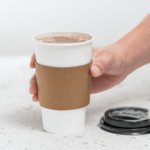 [1,000 ct] 16 oz Paper Coffee Cups | White | 90 mm - Image 4