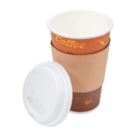 [1,000 ct] 16 oz Paper Coffee Cups | Coffee Print | 90 mm - Image 9