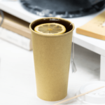 [600 ct] 20 oz Paper Coffee Cups | Kraft | 90 mm