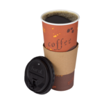 [500 ct] 24 oz Paper Coffee Cups | Coffee Print | 90 mm - Image 6