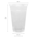 [1,000 ct] 20 oz Clear Cold Cups | RPET | 98 mm - Image 5