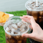 [600 ct] PolyPro Stadium Cup Lids | PET | 117 mm - Image 3