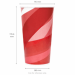 [500 ct] 44 oz Paper Cold Cups | 115 mm | Kold Print - Image 6