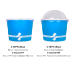 [1,000 ct] 16 oz Paper Food Containers | 112 mm | Blue - Image 8