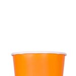 [1,000 ct] 16 oz Paper Food Containers | 112 mm | Orange - Image 3