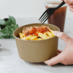 [600 ct] 24 oz Paper Food Containers | 142 mm | Kraft - Image 6