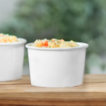 [1,000 ct] 4 oz Paper Food Containers | 76 mm | White - Image 7