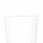 [500 ct] 8 oz Paper Coffee Cups | Insulated | 80 mm | White - Image 4