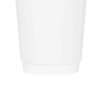[500 ct] 16 oz Paper Coffee Cups | Insulated | 90 mm | White - Image 6