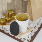 [500 ct] 16 oz Paper Coffee Cups | Insulated | 90 mm | White