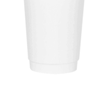 [300 ct] 20 oz Paper Coffee Cups | Insulated | 90 mm | White - Image 3