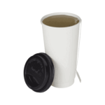 [300 ct] 20 oz Paper Coffee Cups | Insulated | 90 mm | White - Image 4