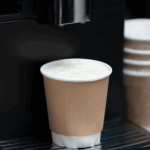 [500 ct] 10 oz Paper Coffee Cups | Wrapped Insulated | 90 mm | Kraft - Image 4