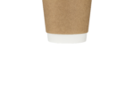 [500 ct] 10 oz Paper Coffee Cups | Wrapped Insulated | 90 mm | Kraft - Image 15