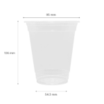[2,000 ct] 12 oz Plastic U-Rim Cold Cups (95 mm), PP - Image 8