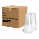 [2,000 ct] 16 oz Plastic U-Rim Cold Cups (95 mm), PP - Image 7