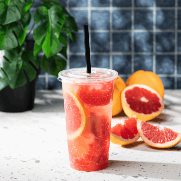 [1,000 ct] 24 oz Plastic U-Rim Cold Cups (95 mm), PP