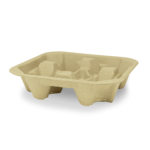 [300 ct] Biodegradable Drink Carrier, Holds 4 Cups (8-32 oz) - Image 2