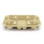 [150 ct] Kraft Drink Carrier with tray, for 4 Cups (8-32 oz), Paperboard - Image 2