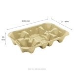 [150 ct] Kraft Drink Carrier with tray, for 4 Cups (8-32 oz), Paperboard - Image 9