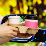 [1,000 ct] Coffee Cup Sleeves, Pink - Image 3