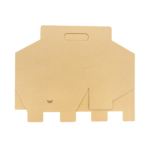 [100 ct] Drink Carrier with Handle , for 6 Cups (12-32 oz), Paperboard - Image 2