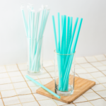 [1,200 ct] Giant Straws | Individually Wrapped | Aqua (0.31" x 10.25") - Image 3