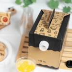 [25 ct] 128 oz Beverage Take-Out Container, Kraft - Image 10