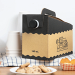 [25 ct] 160 oz Beverage Take-Out Container, Kraft - Image 10