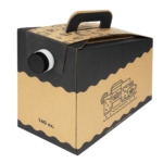 [25 ct] 160 oz Beverage Take-Out Container, Kraft