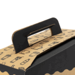 [25 ct] 128 oz Beverage Take-Out Container, Kraft - Image 5