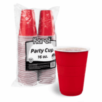 [600 ct] 16 oz Party Cup | Red |  BPA Free | PP - Image 8