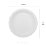 Karat 9" White Paper Plate- 200 pcs - Image 15