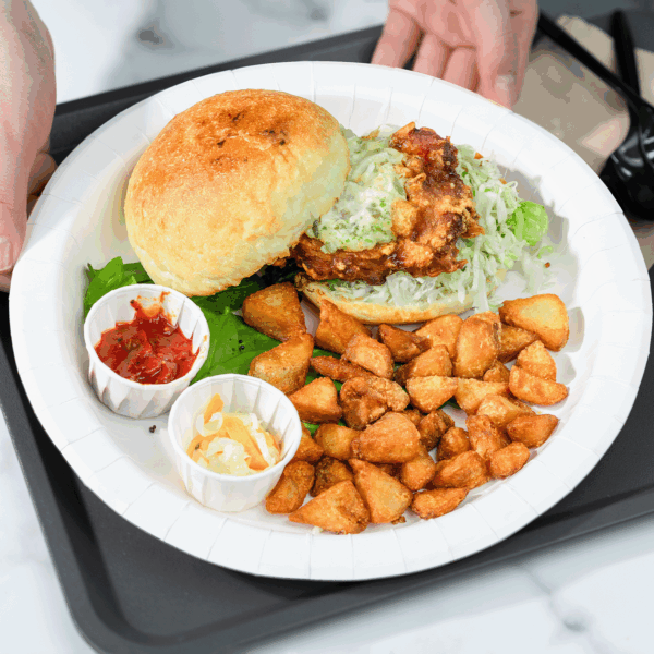 Karat 10" White Paper Plate - 200 pcs