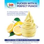 Dole Soft Serve Mix - Lemon - Bag (4.4 lbs)