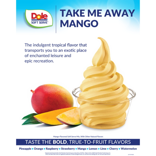 Dole Soft Serve Mix - Mango - Bag (4.4 lbs)