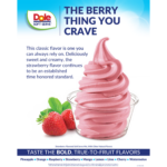 Dole Soft Serve Mix - Strawberry - Bag (4.4 lbs)
