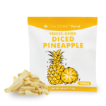 Tea Zone Freeze-Dried Pineapple, Diced - Bag