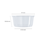 [500 ct] 12 oz Deli Containers | PET | 117 mm - Image 9