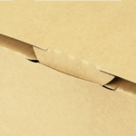 [200 ct] Paper Folding Take-Out Container | Vented Holes | 46 fl. oz | Kraft - Image 7