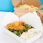 [200 ct] Paper Take-Out Boxes | #2 | 54 oz | White