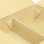 [200 ct] Paper Take-Out Boxes | 2-Compartment | 48 fl. oz | Kraft - Image 6