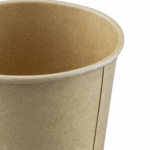 [500 ct] 10/12 oz Gourmet Paper Food Container | Kraft | 96 mm - Image 6