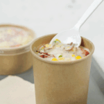 [500 ct] 16 oz Gourmet Paper Food Container | Kraft | 96 mm - Image 6