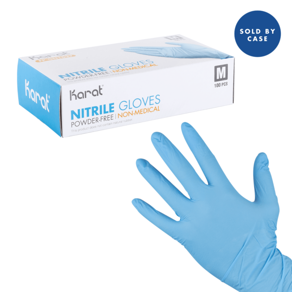 [1,000 ct] Nitrile Gloves | Latex-Free | Powder-Free | Blue | Medium